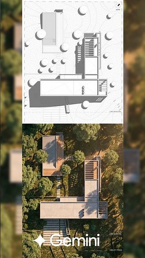 Architecture Plan Rendering in Photoshop using AI (Nano Banana)