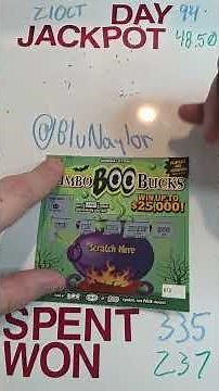 Did I Finally Win Big On Day 94? #lotterywinner #scratch #lotterywinnerstories