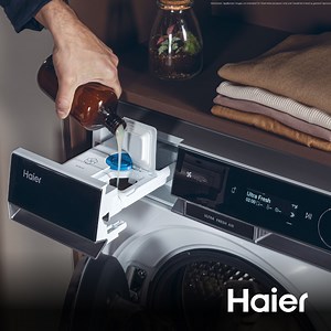 The X Series 11 Washing Machine ensures your laundry stays fresh and ready for any activity. With Ultra Fresh Air technology, your fabrics stay odour-free for up to 12 hours after the cycle ends, ensuring your clothes are always fresh when you need them. | Haier