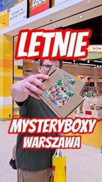LETNIE MYSTERYBOXY w WARSZAWIE?! 😮 #mysterybox #lego #warszawa