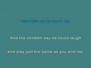 Frosty the snowman [karaoke]