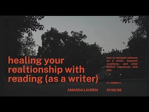 Voice Memos 🎧: healing your relationship with reading as a writer || ep 1