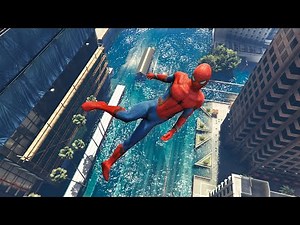GTA 5 Crazy Spiderman Water Falls & Ragdoll Jumps - Ep.1 [Euphoria Physics Funny Moments]