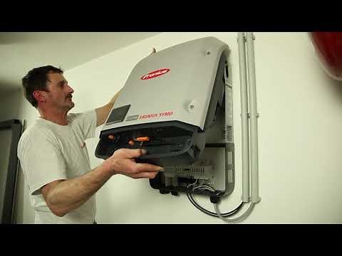 Montage eines Fronius Symo