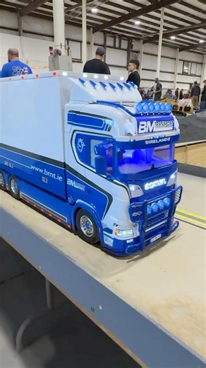 Custom built Radio control Semi transport truck