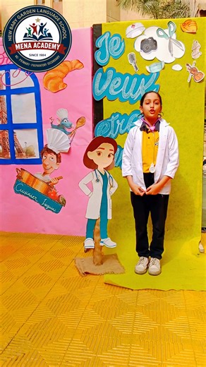 🇫🇷 French Day – Learning About Jobs in French! Today at Mena Academy, our students enjoyed a wonderful French Day themed “Les Métiers” where they learned about different jobs in the French language through fun and interactive activities. 👩‍🏫👩‍⚕👨‍🍳👮‍♂ They explored many professions like: Le docteur – Le policier – Le chef – Le pompier, using role-play, flashcards, and hands-on learning. 🎉🌟 The aim of the day was to help our students build confidence, expand their vocabulary, and use Fre