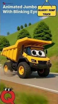 J to Z Construction Vehicles Water Play 🚜🌊 | Animated Trucks & Machines Alphabet Learning for Kids