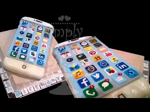How to make an iPhone birthday cake