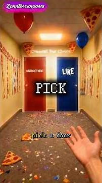 Would You Survive The Door You picked? #fnaf #backrooms #liminalspace