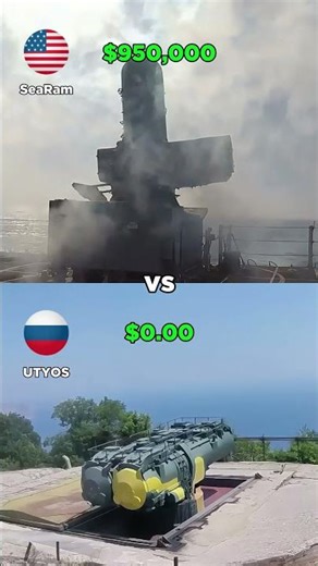 US SeaRam vs RUS UTYOS | Cost-Per-Shot Breakdown in Modern Naval Warfare