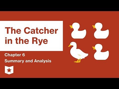 The Catcher in the Rye | Chapter 6 Summary and Analysis | J.D. Salinger