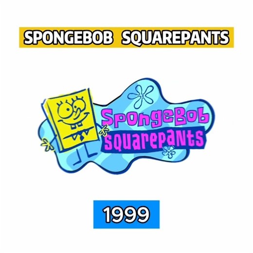 SPONGEBOB SQUAREPANTS Logo Evolution (2026-1996)
