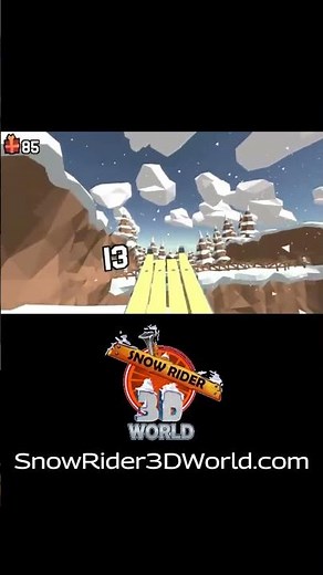 Play Snow Rider 3D Unblocked - SnowRider3DWorld.com #snowrider3dworld #snowrider3dunblocked #game