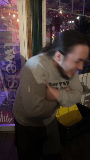 This took a lot of convincing… I’m gonna redo it with Maddie 😂 also couldn’t hear shiiii #theshed #pawnee #illinois #fypシ゚viral