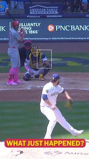 The weirdest foul ball you'll ever see! 😳 | MLB