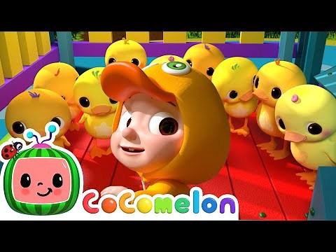Ten Little Duckies! | CoComelon Furry Friends | Animals for Kids