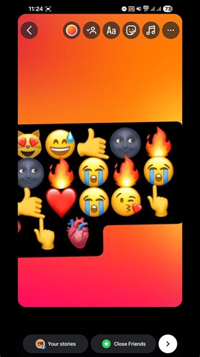 👆Link yaha hai 👆iphone emoji on android instagram new update #iosemojis #shorts