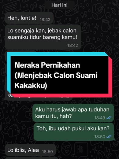 Judul:Neraka Pernikahan (Menjebak Calon Suami Kakakku) Penulis: Aya Risma selengkapnya baca di aplikasi KBM app. #kbm #fyp #fyppppppppppppppppppppppp