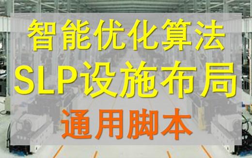【matlab】基于优化算法的设施布局（SLP）通用脚本