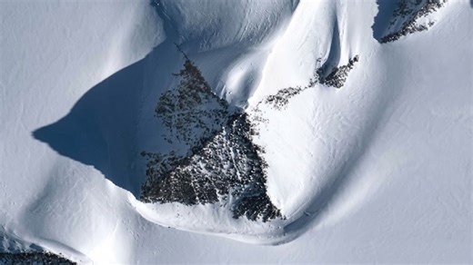They found a perfect pyramid in Antarctica - and no one has answers
