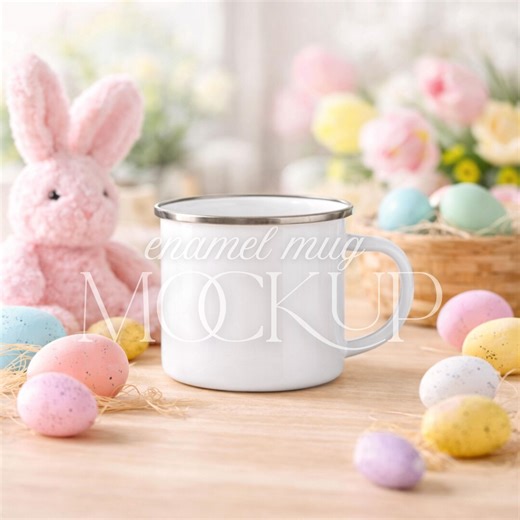 Easter Mug Mockup - Etsy