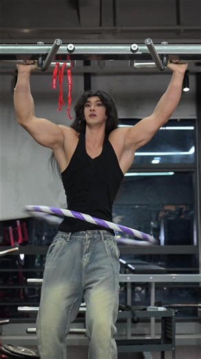 Double Challenge: Pull-Ups   Hula Hoop 🔥 | Calisthenics