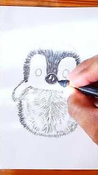 How to draw a penguin step by step