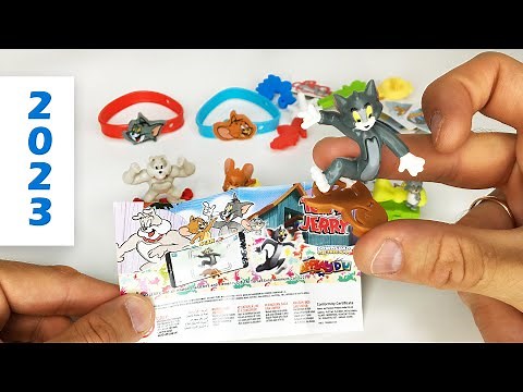 NEW Kinder Surprise Tom and Jerry 2023 Киндер Сюрприз Том и Джерри 2033 Kinder Überraschung TomJerry