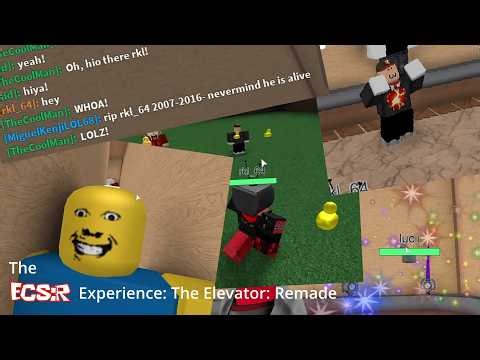 The ECS:R Experience: The Elevator: Remade