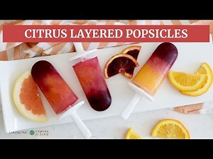 Layered Citrus Popsicles | Limoneira