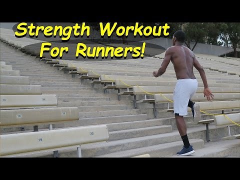 Strength Workout for All Runners: Bleacher Exercise
