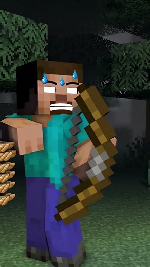 Minecraft Zombie Boy wanted to help #minecraft #minecraftanimation #shorts #minecraftshorts #zombie