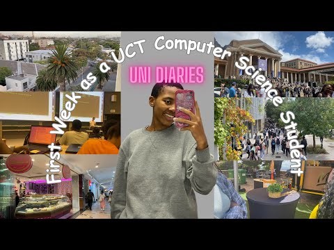 Uni Diaries | A Week in the Life of a UCT Computer Science student Vlog👩‍💻 | Shopping, Lectures