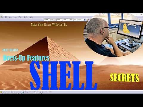 CATIA V32 Shell Tool Tutorial | Hollow Parts, Thickness Control & Professional Design Tips