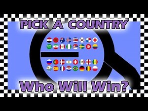 Marble Run Race Country Balls World Cup 2018 Russia Re Run Prediction Algodoo