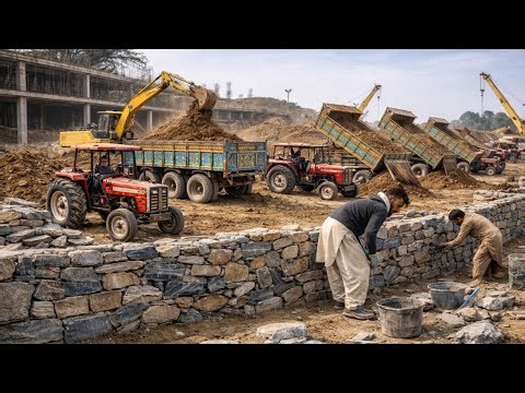 Amazing Construction Work in Pakistan | Real Ground Reality