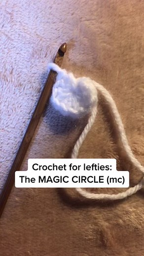 Left-Handed Crochet: Mastering the Magic Circle