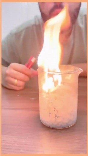 The Rock That Turns Water Into Fire 😱💧🔥