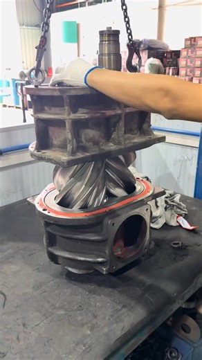 5.6K views · 73 reactions | Rotary Screw Air Compressor Assembly! #mechanic #mechanicmia #automotive #repair #restoration #viral #shorts #reels | Mechanic Mia | Facebook