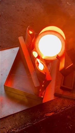 My Hollow Sun pendant cast in bronze 🫠 #witchcraft #foundry #metalcasting #witchaesthetic #pagan