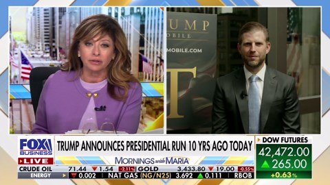 Eric Trump reveals new Trump Organization venture