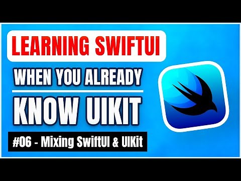 Learning SwiftUI, when you already know UIKit – Mixing SwiftUI and UIKit 📱 (free iOS tutorial)