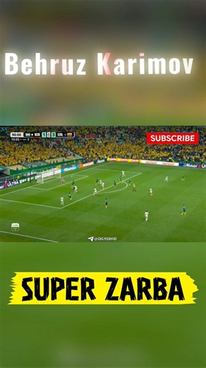 Behruzjon Karimov Super zarba #football #uzbekistan