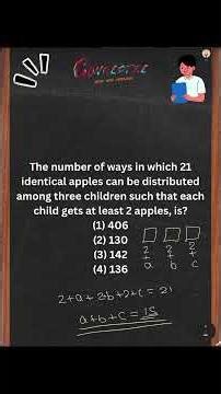 JEE MAINS PYQ / P AND C #jee #jeemains #jeemainspyq