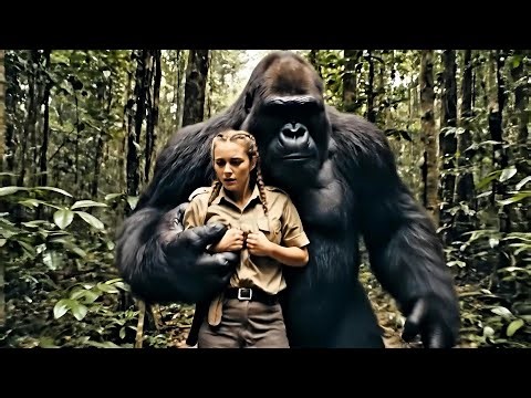 King Kong Saves the Girl from a Deadly V. Rex Attack – Full Fight Scene