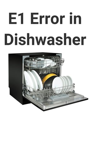 Dishwasher E1 Error Code Repair #dishwasher #e1 #error #code #repair #fblifestylechallenge | The D E Engineers