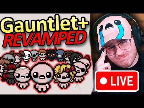 🔴The LONGEST Isaac Challenge: The Gauntlet+✨New Plum Collectathon !PLUMME✨