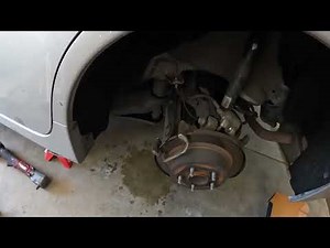 Nissan Altima Rear Brake Pad Replacement