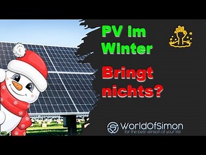 Photovoltaik – So klappt Ertrag im Winter