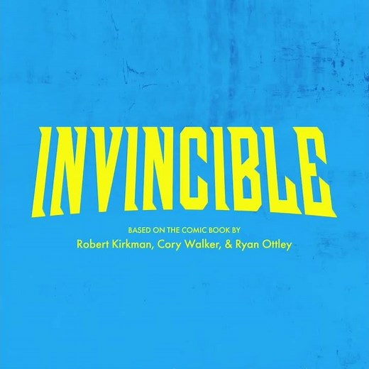 The invincible title card at the end LOL |invincible animation|#invincible #meme #funny #markgrayson